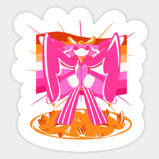 Lesbian Pride! Sticker